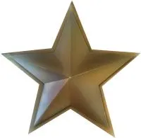 Звезда на памятник состаренная бронза в Дубне (518501)