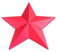 Красная звезда на памятник ø 250 мм. (517621) производство обелиск - стела пустотелая  в Дубне