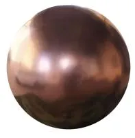 Шарик из меди ø 250 мм. (517544) сертификат - сфера арт-объект пустотелая  в Дубне