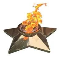 Звезда с газовой горелкой (518315) сертификат комплект горелка ГВД 379 10 89 00 ПС вечный огонь ø 600 мм. пустотелая  в Дубне
