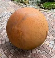 Кортеновский шар — дизайн (518925) ∅ 800 мм. Дубна 