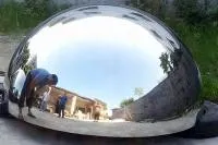 Полусфера ø 1500 нержавеющая сталь (207298) сертификат промоборудование мм.  в Дубне