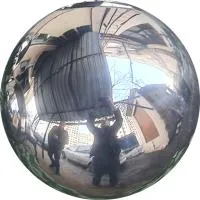 Шар ø 400 мм. полый полированный (517581) сертификат - сфера арт-объект пустотелая  в Дубне