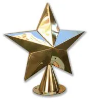 Звезда двусторонне выпуклая ø 350 (517612) сертификат на обелиск - стела памятник мм. пустотелая  в Дубне