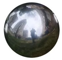 Шар ø 250 мм. полый полированный (517579) производство - сфера арт-объект пустотелая  в Дубне