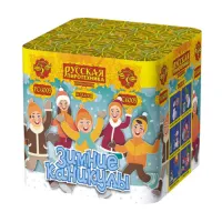 Салют Зимние каникулы 36 РС6005 купить от производителя Русская Пиротехника — Дубна