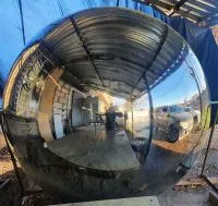 Сфера шар ø 2000 мм. (514274) производство - арт-объект пустотелая  в Дубне