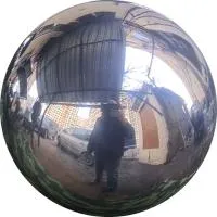 Шар ø 450 мм. полый полированный (517582) производство - сфера арт-объект пустотелая  в Дубне