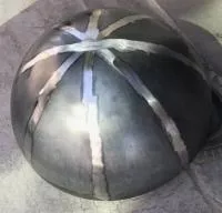 Полусфера сталь Ст3 ∅ 1350 стенка 6 мм. (518636) в Дубне