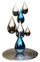 Капли скульптура в фойе (517630) монтаж арт-объект  в Дубне