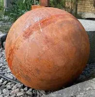 Сфера кортен сталь (518966) ∅ 800 мм. Дубна 