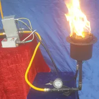 Газовая горелка апс (газ-контроль) (1623) поставка - автомат вечный огонь ø 154 мм. ветроустойчивая  в Дубне