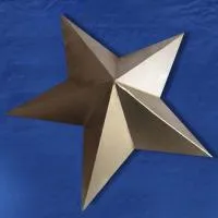 Звезда на обелиск латунь (197203) поставка - стела памятник ø 600 мм. пустотелая  в Дубне