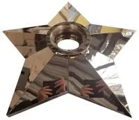 Звезда из листовой бронзы (518219) сертификат комплект горелка ГВД 379 10 89 00 ПС вечный огонь ø 950 мм. пустотелая  в Дубне
