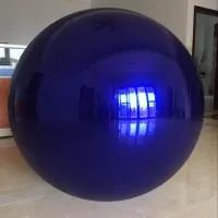 Шары цветные из нержавейки (198305) сертификат - сфера арт-объект ø 1000 мм. пустотелая  в Дубне