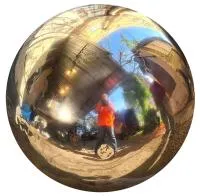 Шар полированный ø 700 мм. (514270) сертификат - сфера арт-объект пустотелая  в Дубне