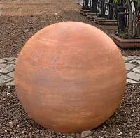 Железный шар сталь кортен (518914) ∅ 1350 мм. Дубна 