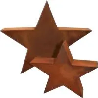 Звезда на монумент кортеновская сталь в Дубне (518500)
