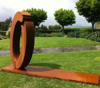 Скульптура дорожная карта кортеновская сталь (518257) поставка арт-объект  в Дубне