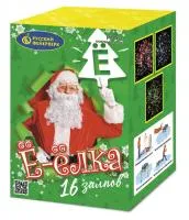 Батарея салютов Ё-Ёлка Р7062 купить от производителя Русский Фейерверк — Дубна