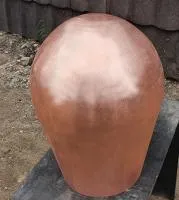 Ёмкость карамелизатор (513898) сертификат полусфера промоборудование ø 450 мм.  в Дубне