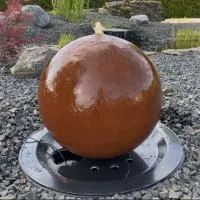 Фонтан кортеновская сталь (518909) ∅ 750 мм. Дубна 