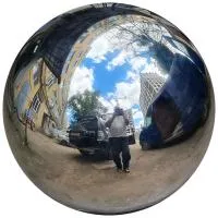 Полая сфера ø 1000 мм. (514269) производство - арт-объект пустотелая  в Дубне