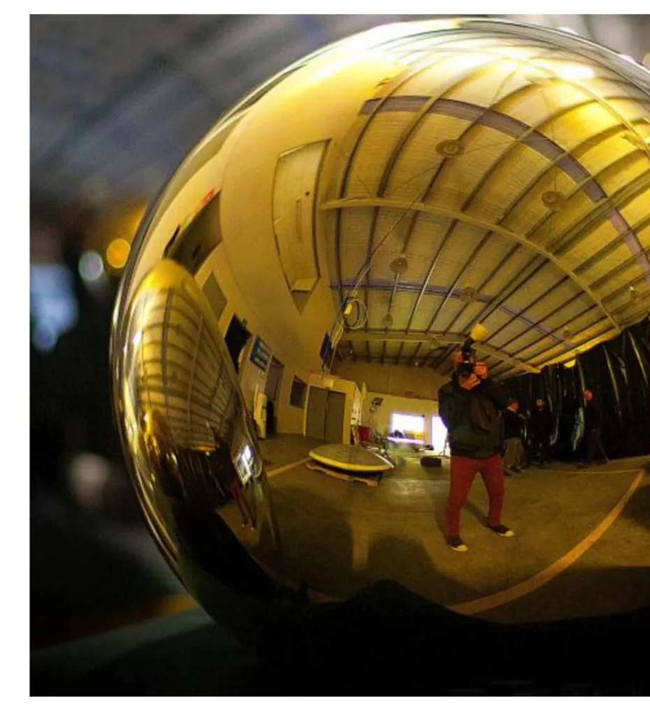 Стальная сфера - полировка до зеркального блеска в Дубне